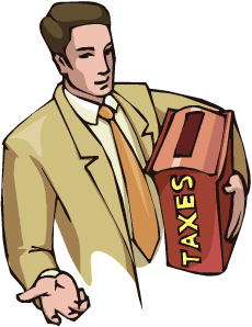 Tax Man Clipart