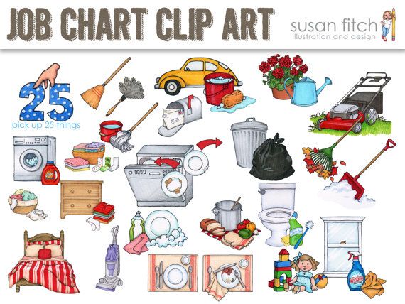 Chore Chart Graphics
