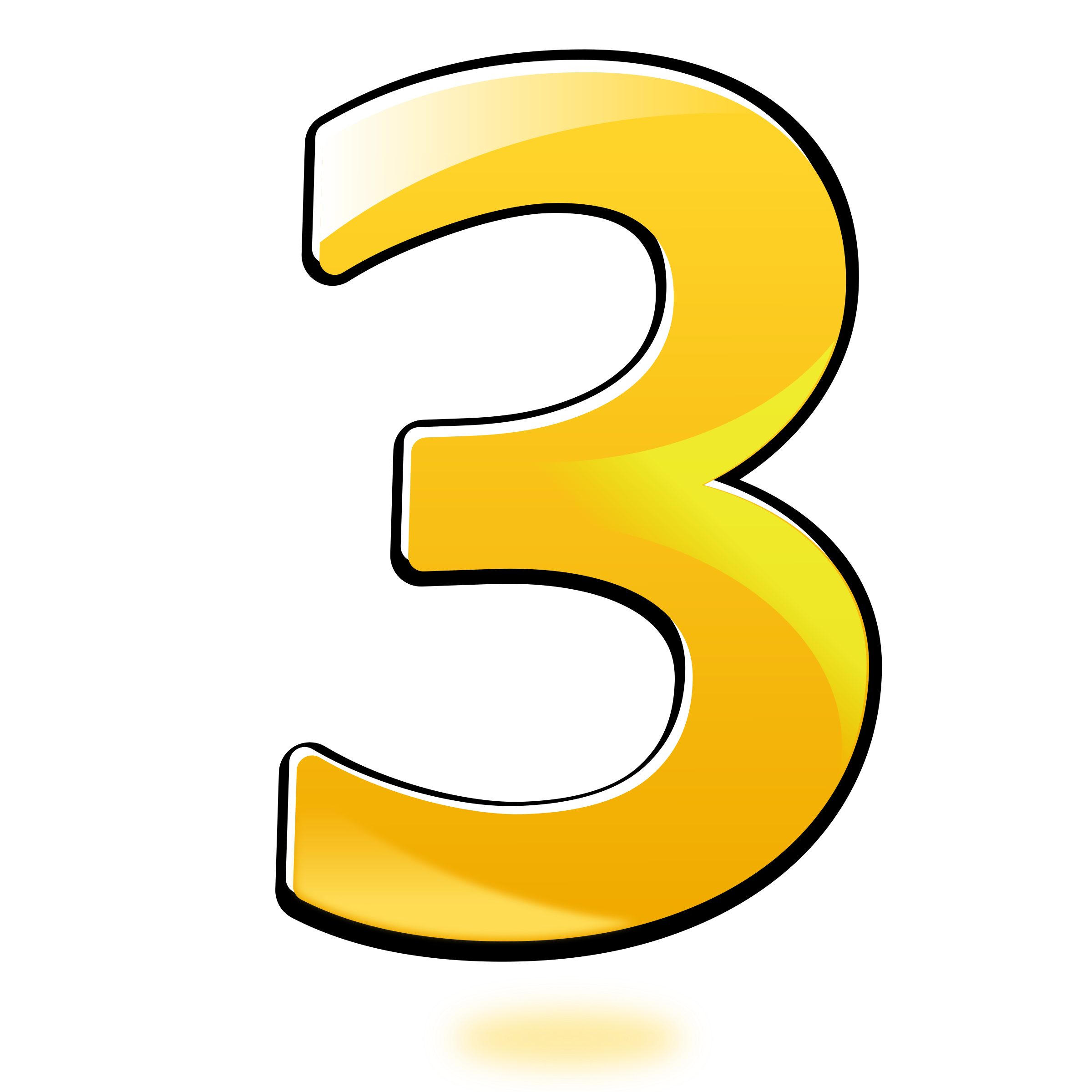 Green Number 3 Clipart Clip Art Library