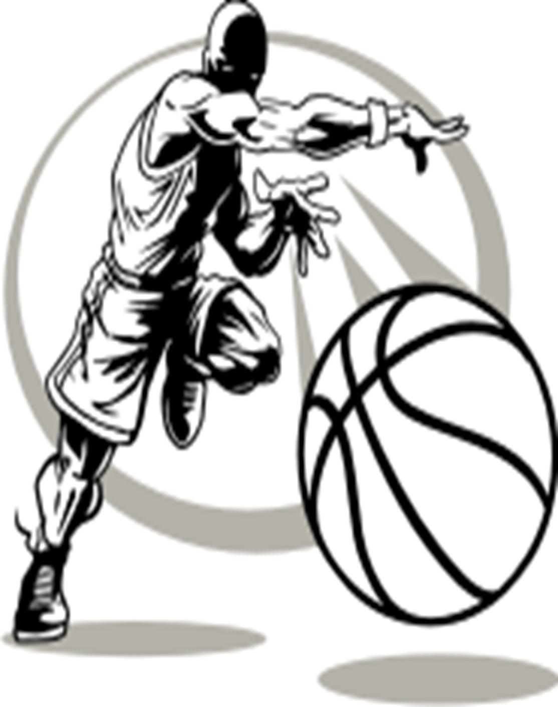 Free basketball clipart image clipart image