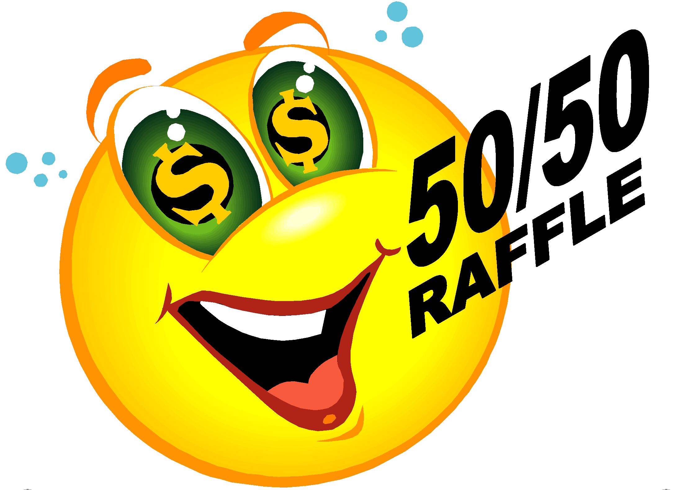 50 50 Raffle Template Free