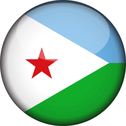 Djibouti flag clipart