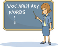 vocabulary test clipart standardized