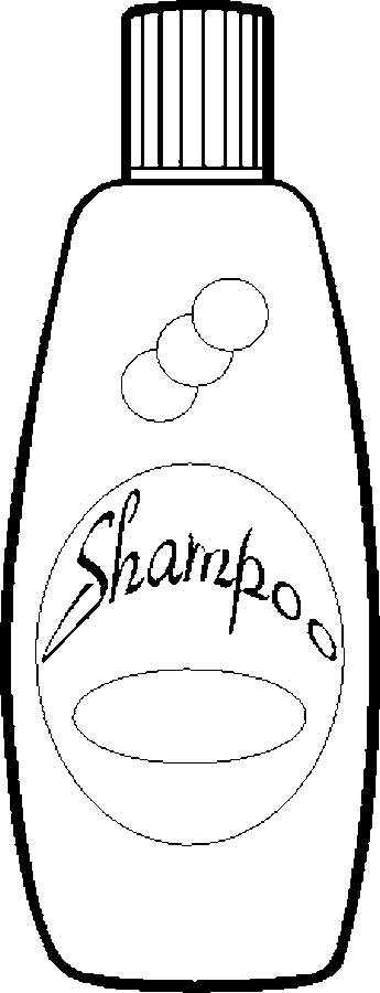 clipart of shampoo