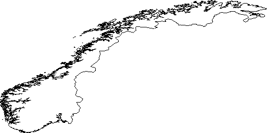 Blank Map Of Norway