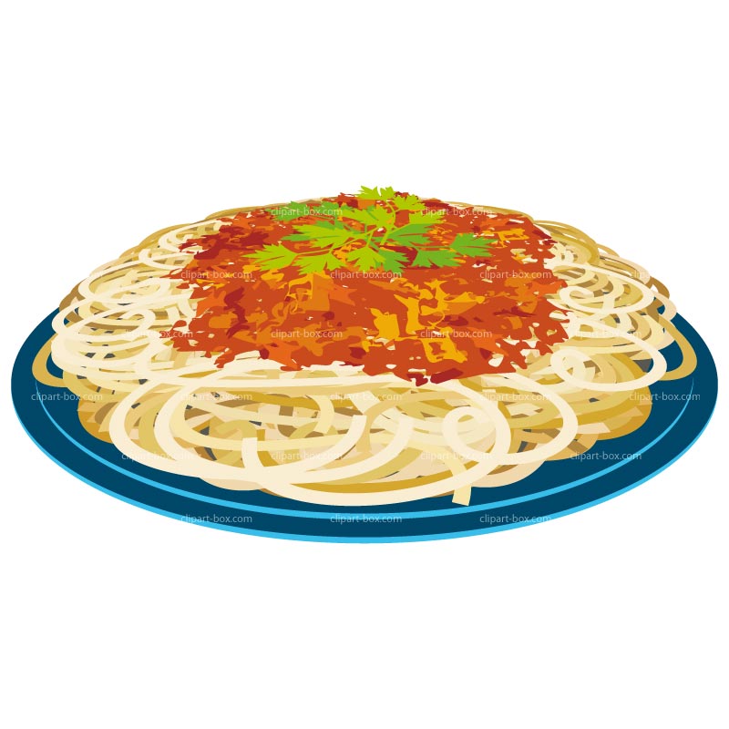 spaghetti and meatballs clipart - photo #34