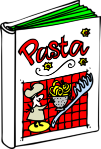 Pasta Cookbook Clip Art 