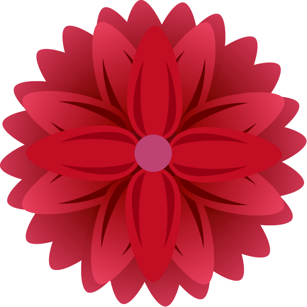 clip art dahlia flowers - photo #14