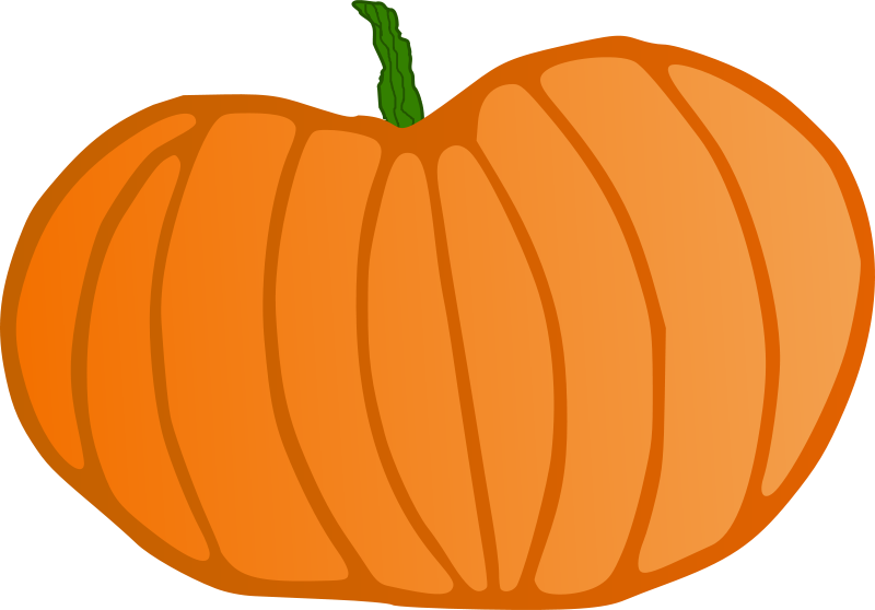 Large Pumpkin Clipart