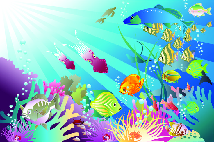 ocean life clipart - photo #32