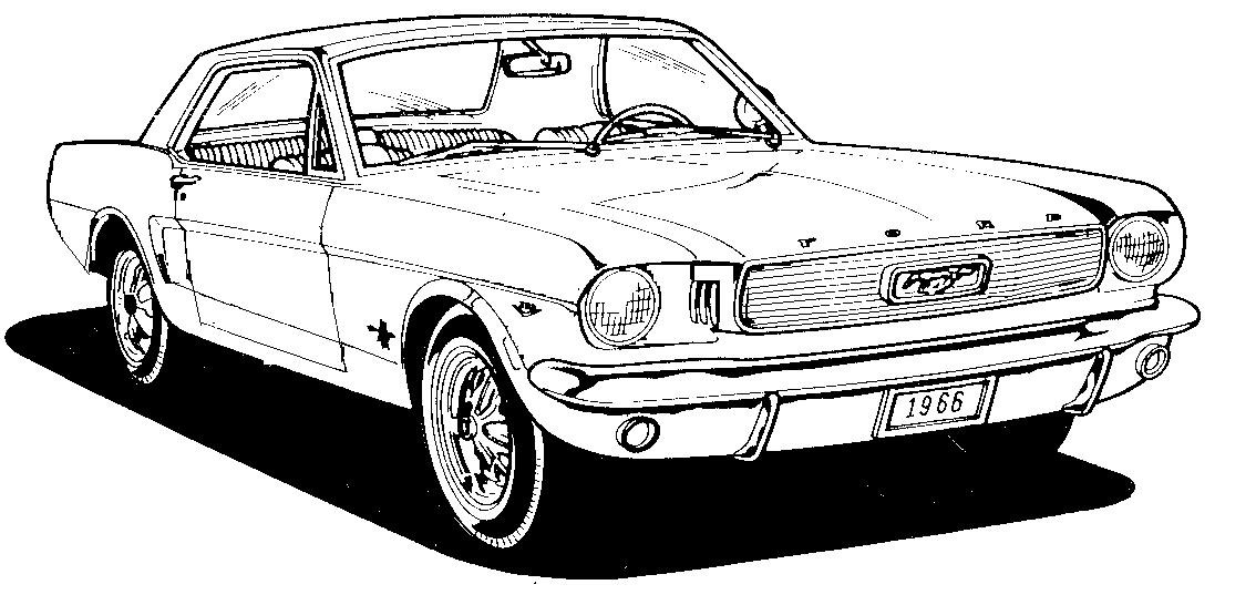 Mustang Car Logo Clipart
