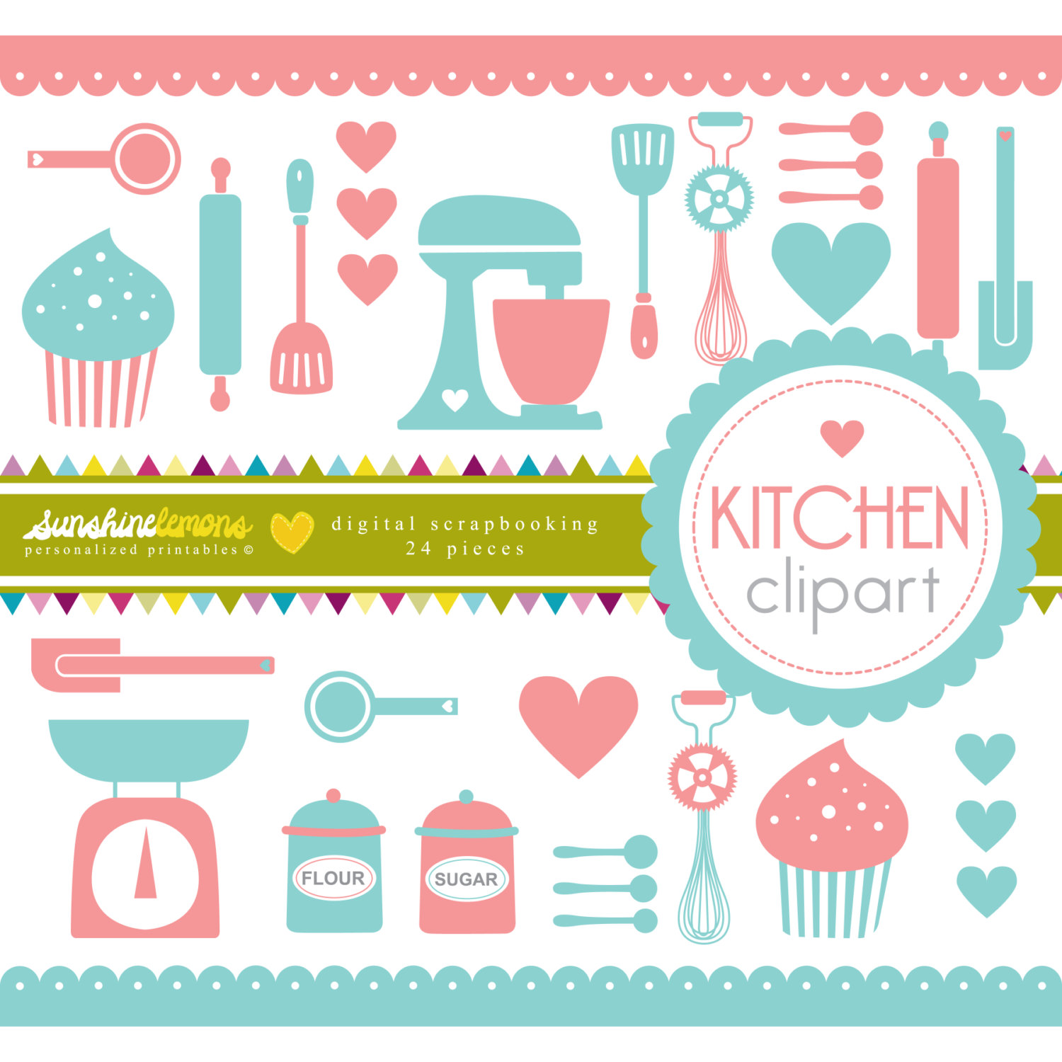 clipart for kitchen utensils - photo #31