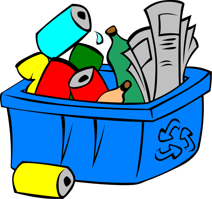 recycle items clipart