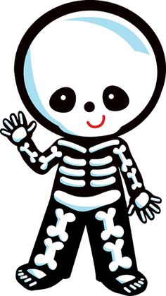 Skeleton clipart free clipart image 2 clipartcow