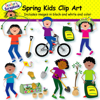 Spring Activities Clipart