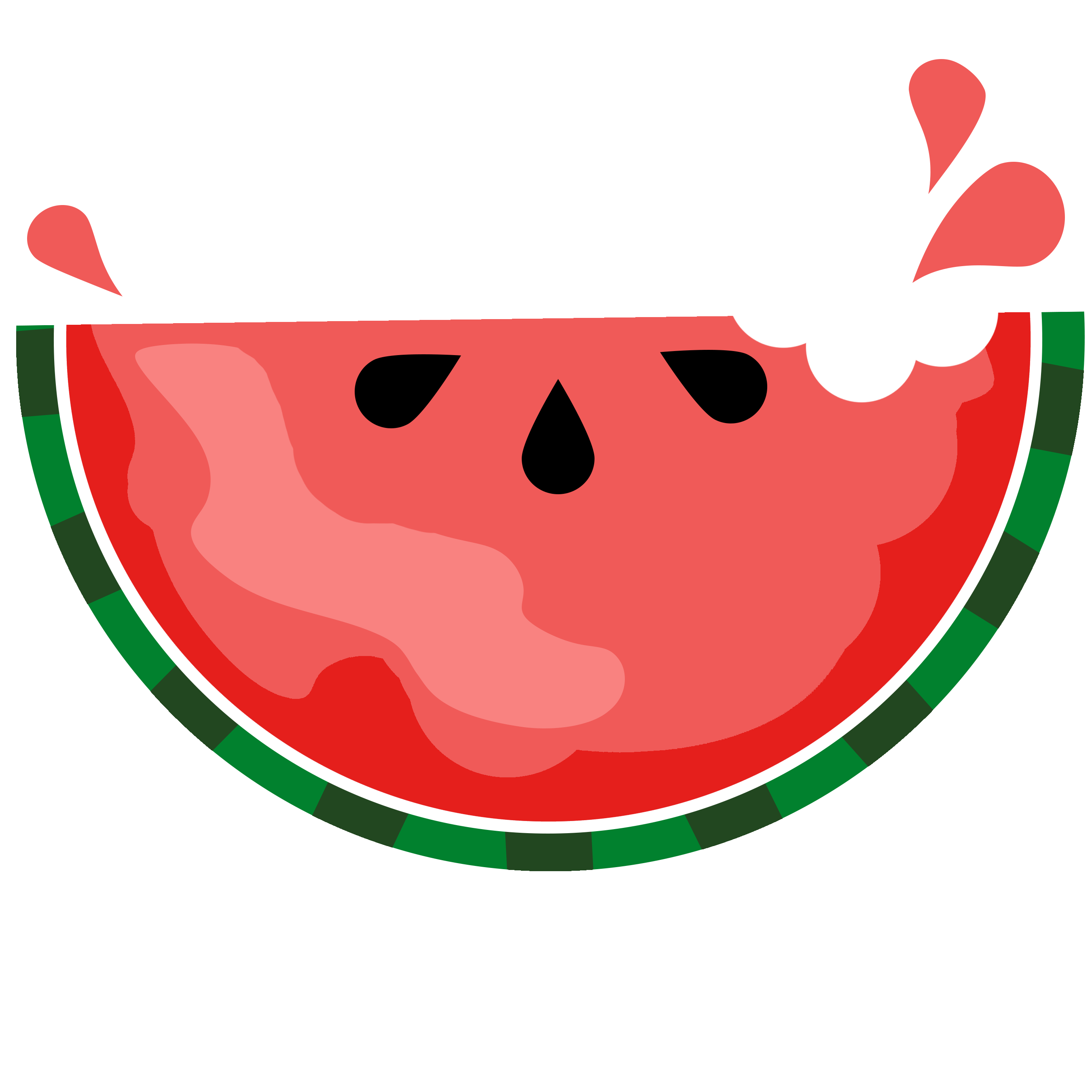 Watermelon digital paper sandra image