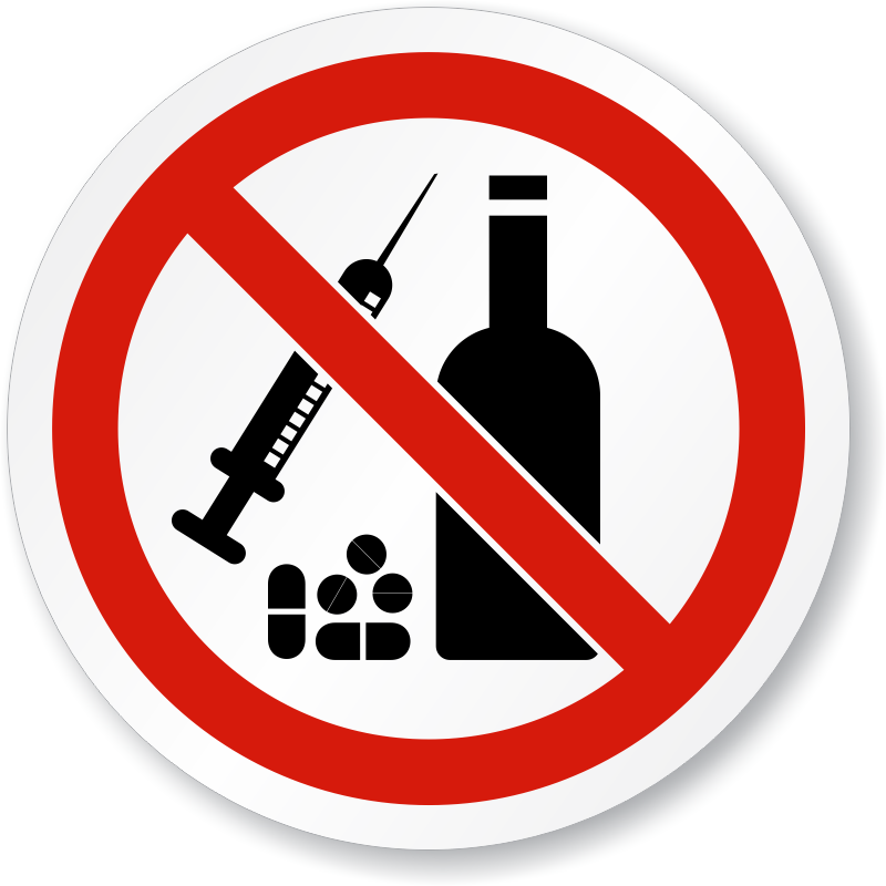 Drugs And Alcohol Clipart