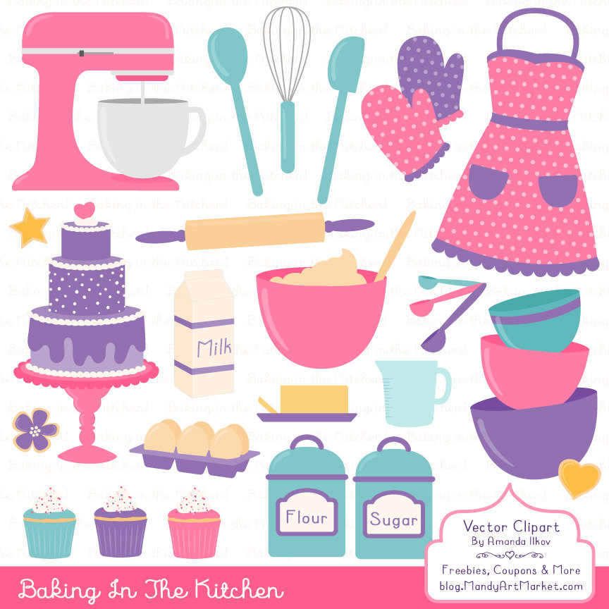 Popular items for mixer clipart 