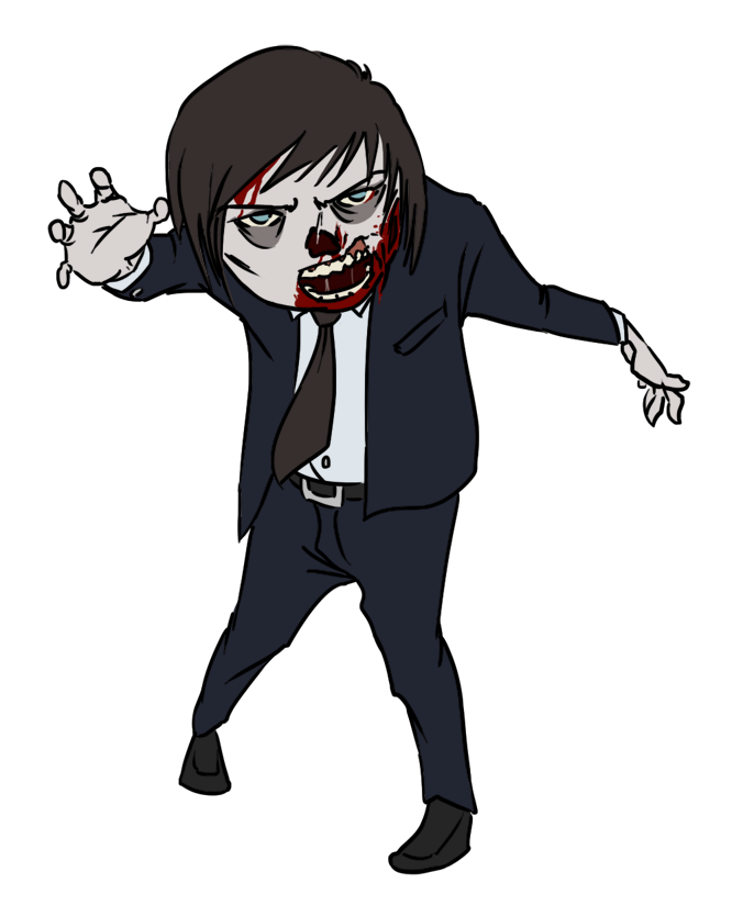 Zombie clip art vector zombie graphics image