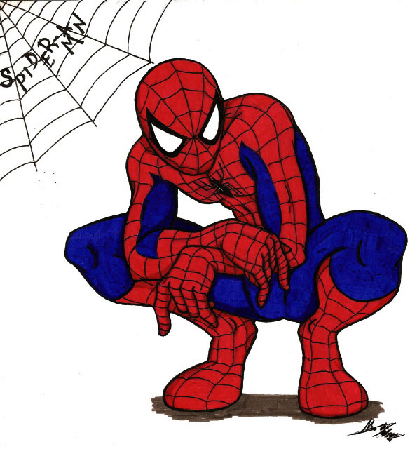 Spiderman Clipart Free