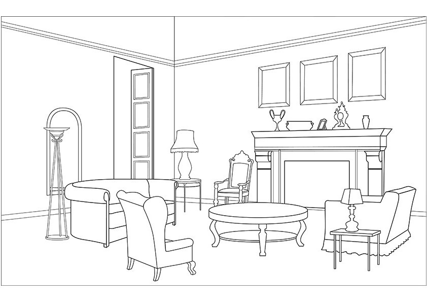 clipart room layout - photo #34