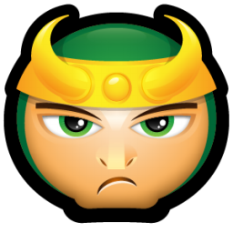 Loki Head Icon, PNG ClipArt Image
