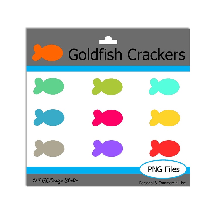 Goldfish Crackers Clipart