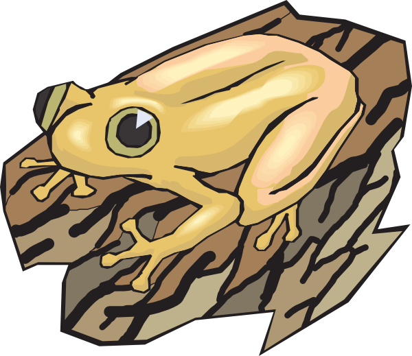 yellow frog clipart - photo #22