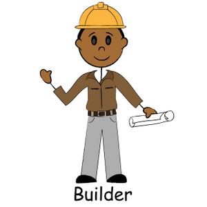 Builder cliparts