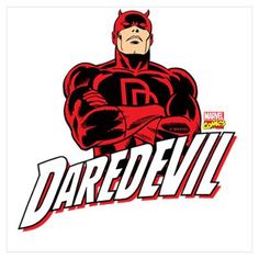 Daredevil Action Pose Wall Art Poster 