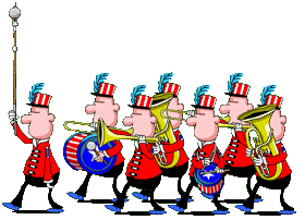 4th of July parade clipart??�U.S.A. Independence Day Free Clip Art