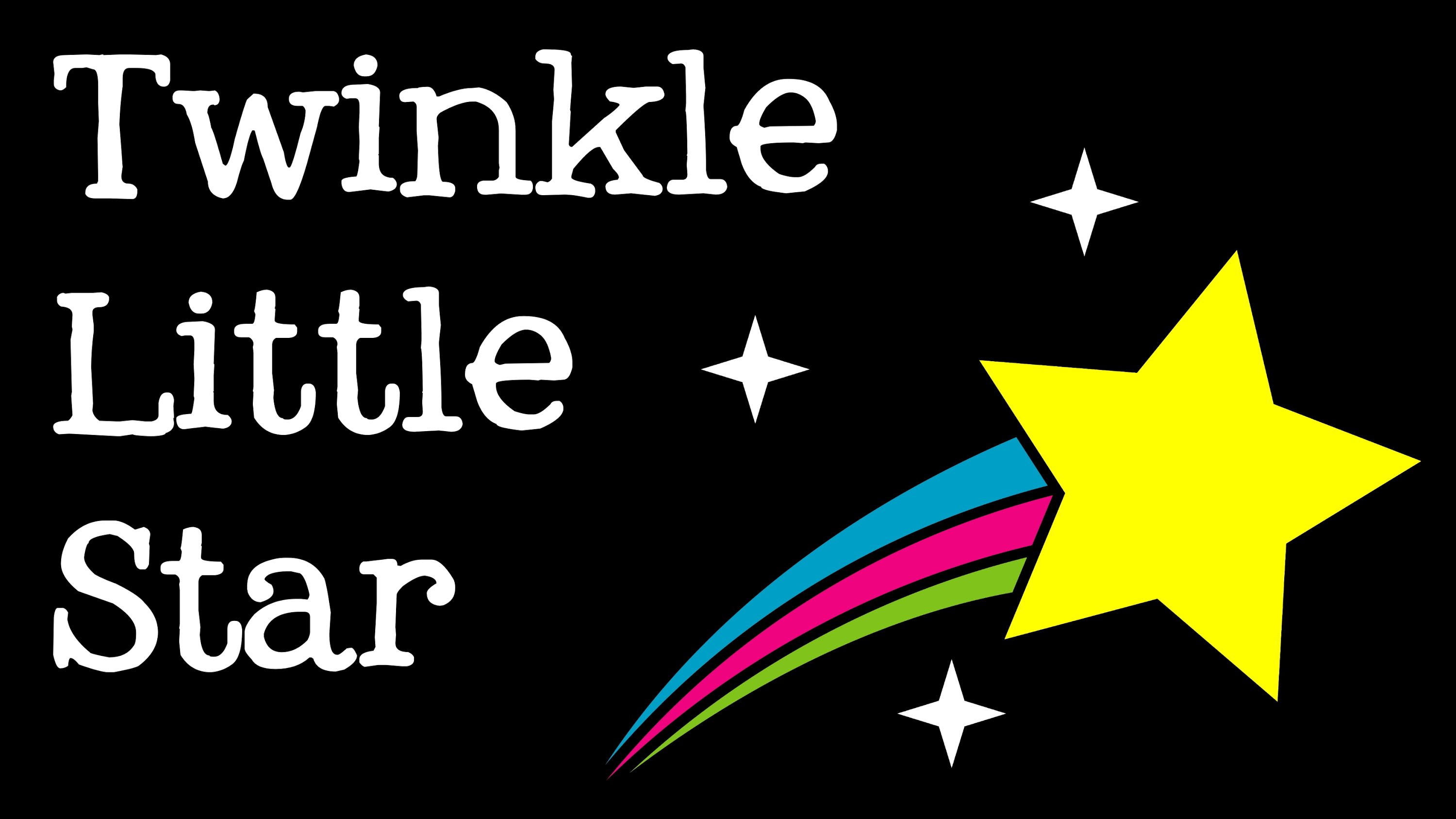 Twinkle Twinkle, Little Star Music Video for Children