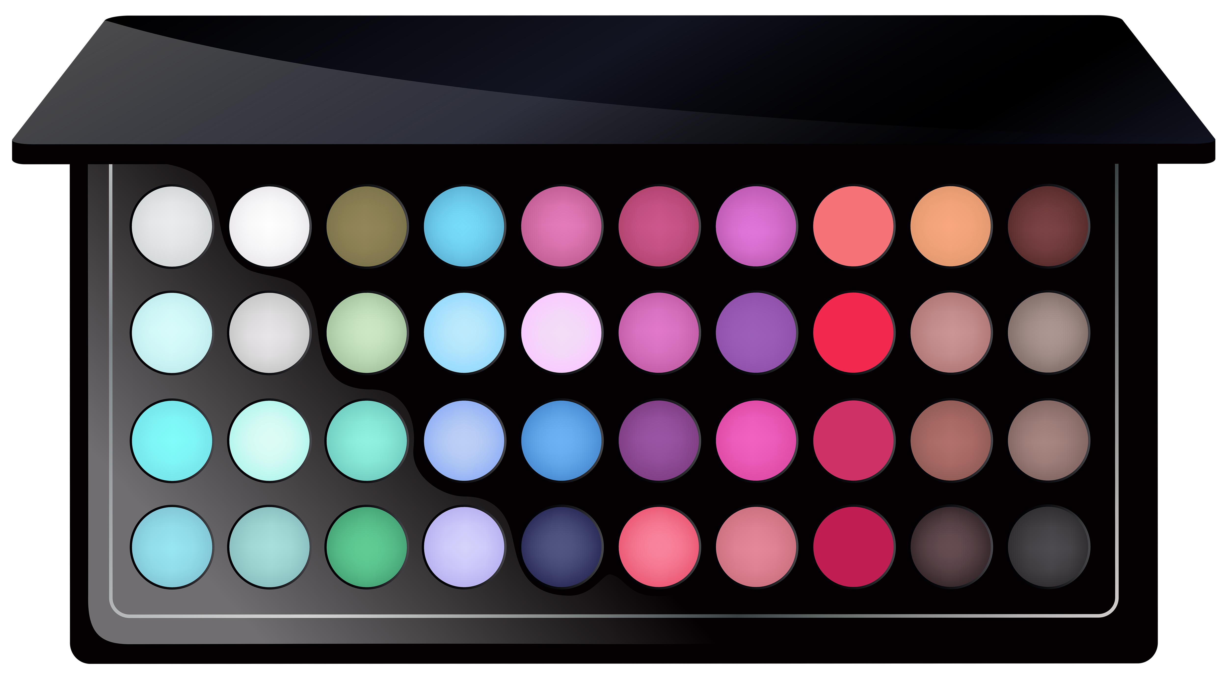 Eyeshadow Palette Template Png Martin Printable Calendars