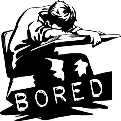 Bored Clipart