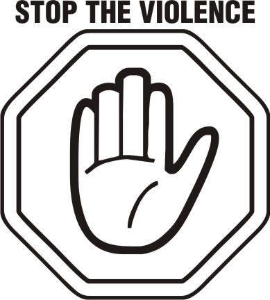 Stop The Violence Clipart