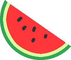 Watermelon Clip Art Border