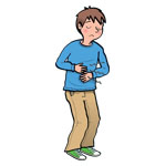 Stomach Hurts Clipart