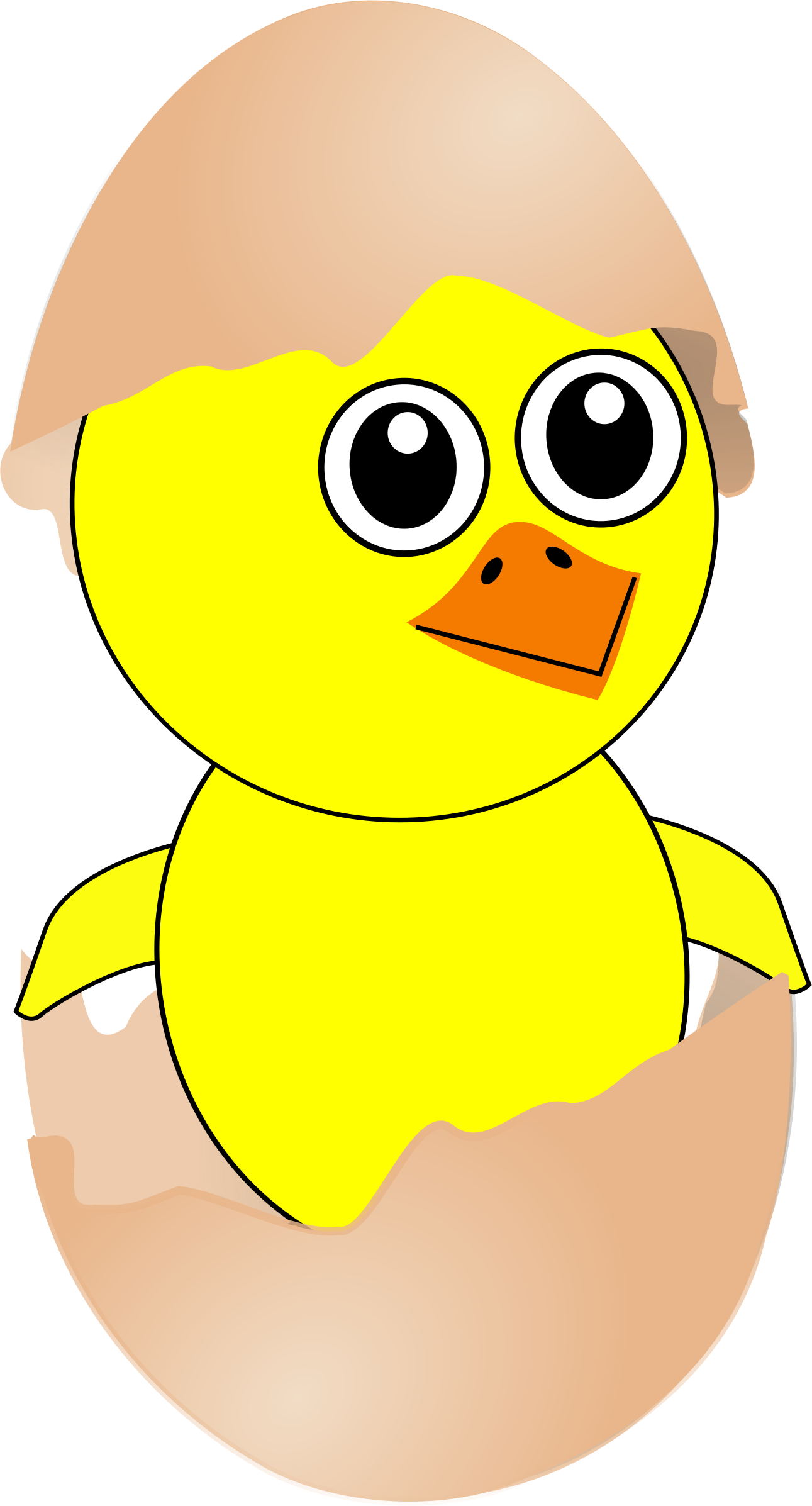 chick hatching clipart - photo #21
