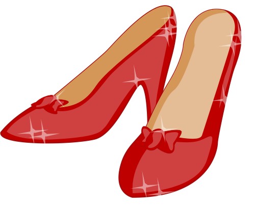 Dorothy&Red Slippers Clipart