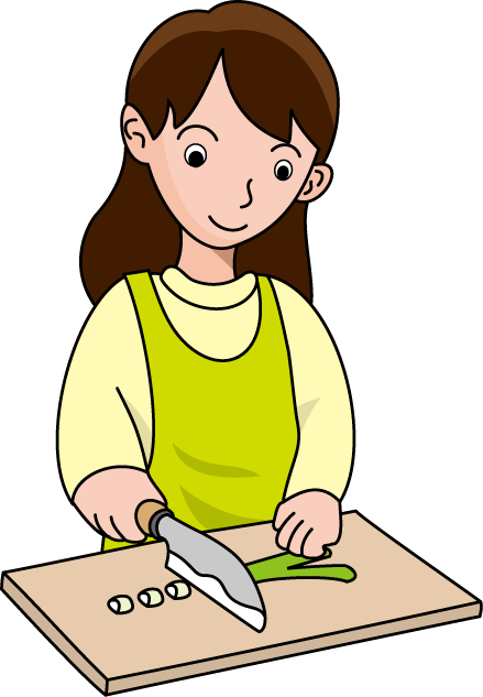 Cutting Food Clipart