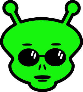 Alien clip art free vector clipart clipart image 