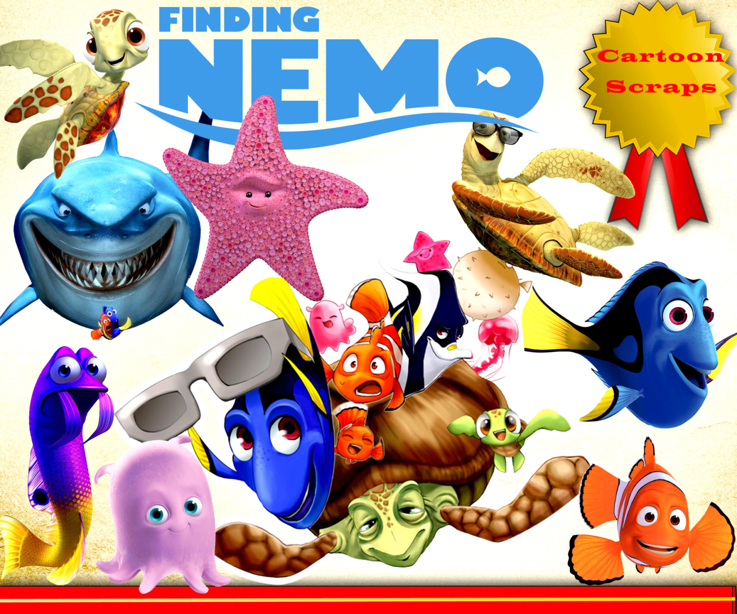 finding nemo dory coloring page - Clip Art Library.