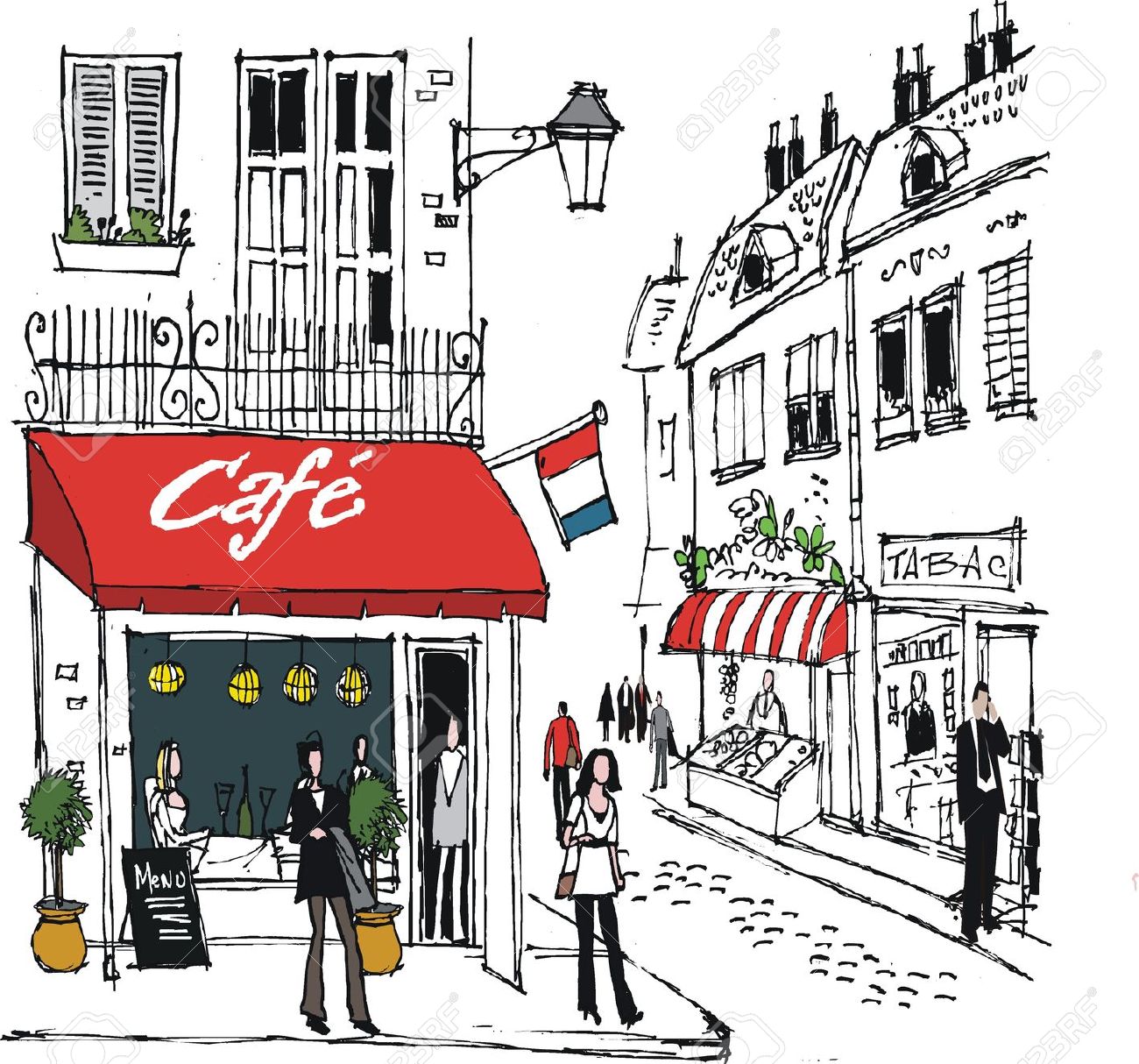 clipart of cafe - photo #15