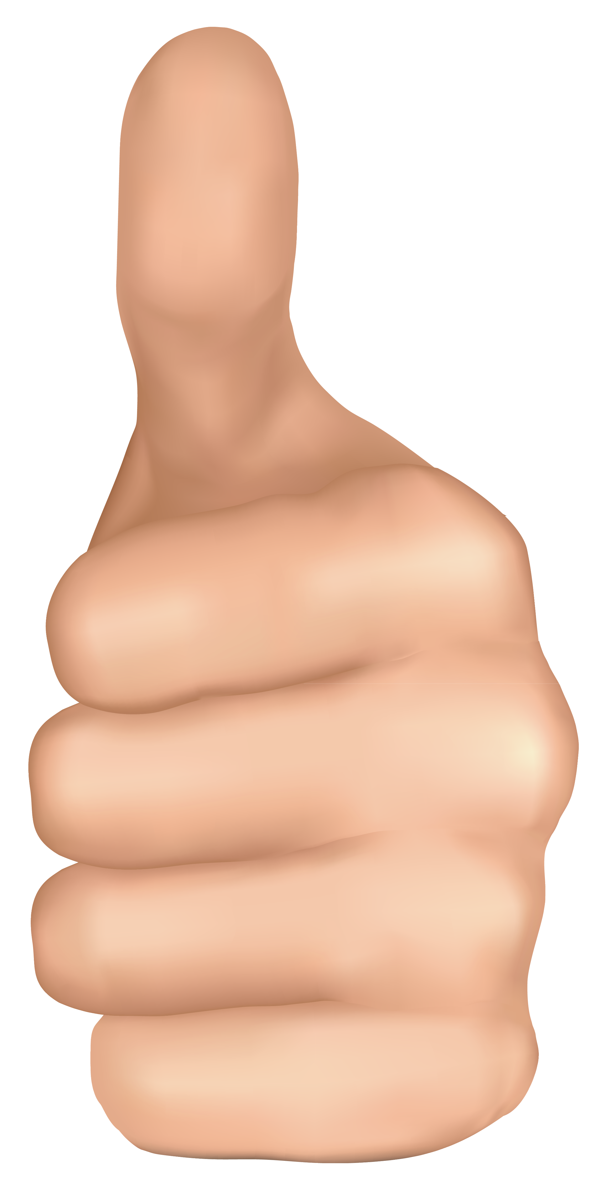 Thumb Up Hand PNG Clipart Image