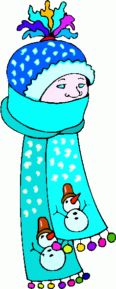 hat and scarf clipart - photo #11