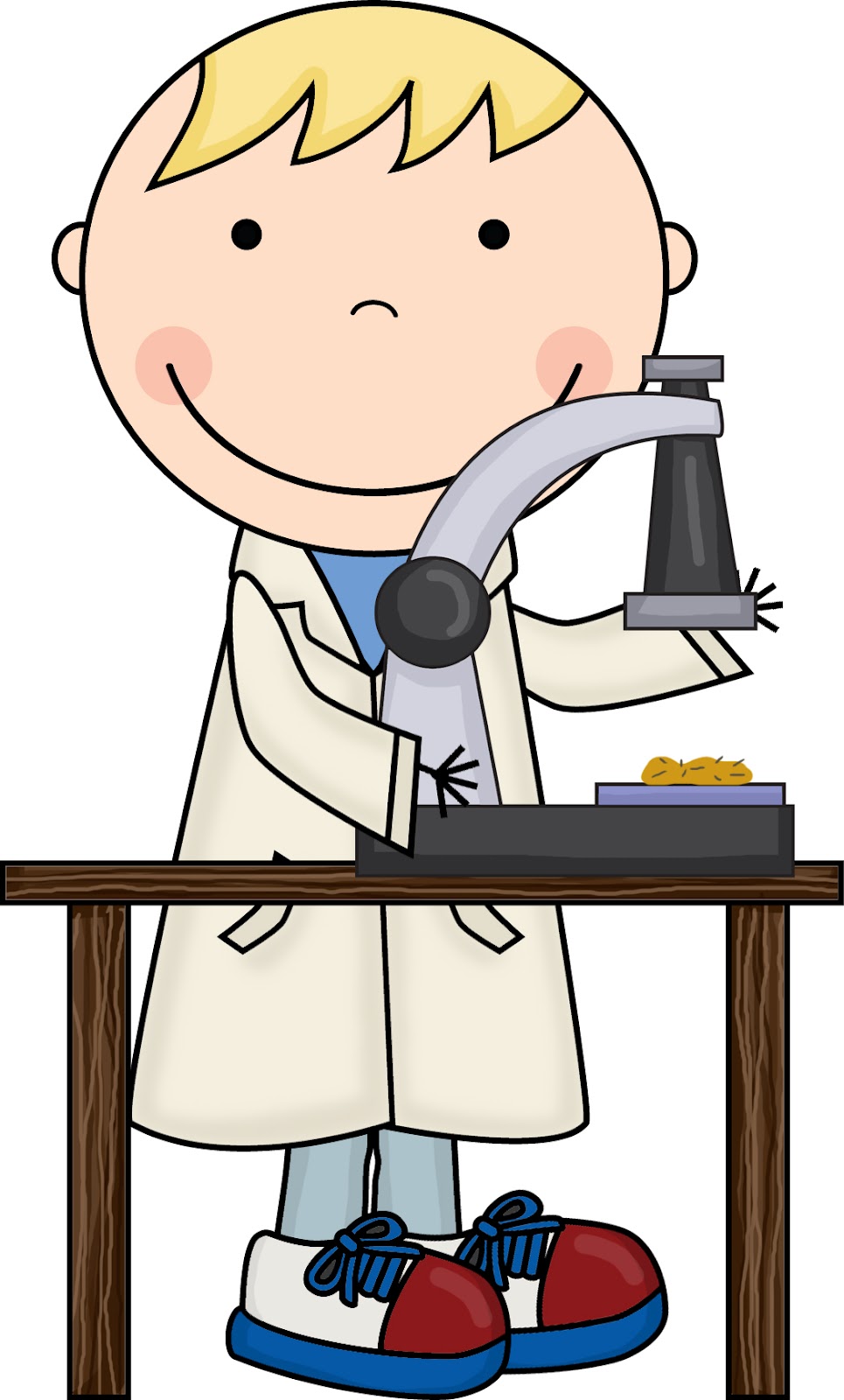 dubiterian meets scientist clipart