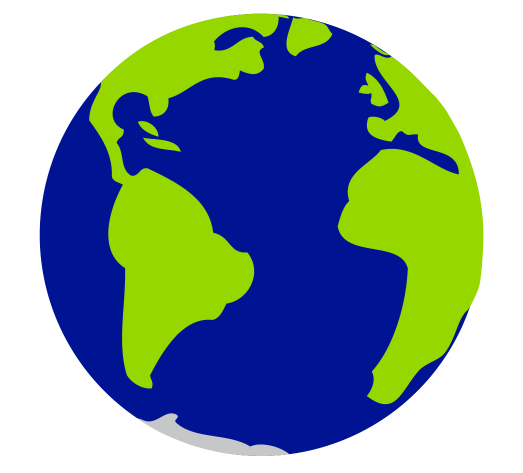 Earth globe clipart free clipart image