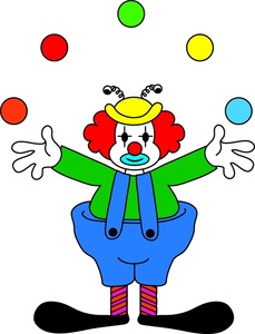 Juggling Clipart Image