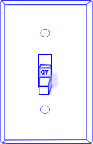 Light Switch Off Clipart