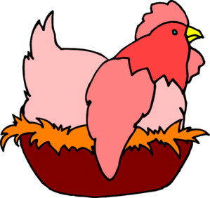 Cute hen clipart free clipart image 2 image